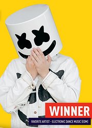 Marshmello2018AMA最佳电子舞曲艺人