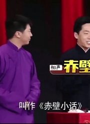 相声《赤壁小话》，董建春饰演诸葛亮舌战群儒张嘴就骂，太逗了