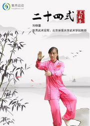 世界武术冠军刘晓蕾二十四式与五禽戏太极拳