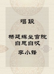 秦腔唱段-杨延辉坐宫院自思自叹-李小锋