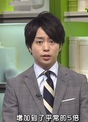 【樱井翔/720P熟肉】120618NEWSZERO樱井主播cut【中文字幕】