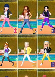 玛丽娜、阿雅和小伙伴们的表演