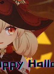 原神MMD：可莉的《HappyHalloween》，太可爱了