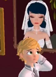 玛丽娜等人变画中人，吓得艾俊一激灵