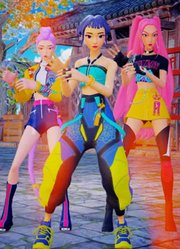 猎魔女团MMD：鲁米、佐依、米拉的舞蹈