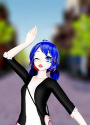 瓢虫雷迪MMD：玛丽娜的可爱表演