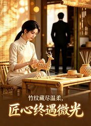 竹纹藏尽温柔，匠心终遇微光