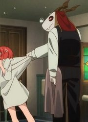 《魔法使的新娘》艾利亚斯强行给智世洗