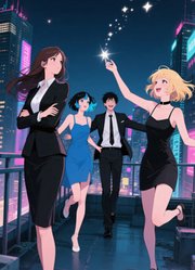 刚毕业工作有几万亿资产很正常动态漫画