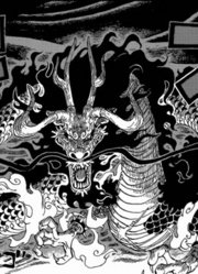 海贼王921话：凯多现真身，他是龙人混血，且是非能力者！