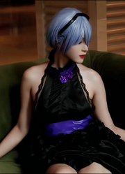 （EVA新世纪福音战士）凌波丽cos：真的很喜欢黑丽，