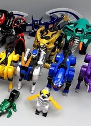 兽拳战队DX全机器人把玩