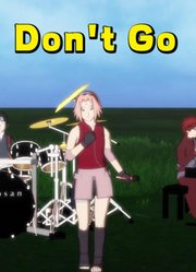 火影忍者MMD：鸣人、我爱罗等人组乐队演绎《Don＇tGo》