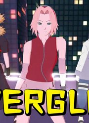 火影忍者MMD：春野樱、雏田、手鞠的《EVERGLOW》