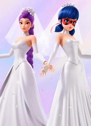 猎魔女团“联动”瓢虫雷迪：玛丽娜和鲁米“婚纱变装”