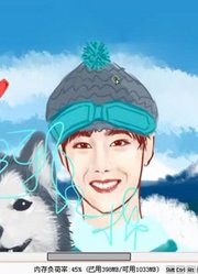 【博君一肖】雪橇犬画画练习给自己的专栏配图2