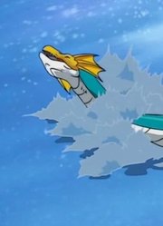 一头与世无争的海龙兽，被主角团折磨一番，最后败给加鲁鲁兽