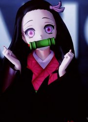 鬼灭之刃MMD：祢豆子的可爱表演