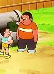 我和妈妈说，身边的死党都爱看《哆啦A梦》广告糖果发射机上