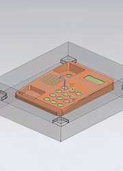 UG模具设计免费教程，电话机模仁定位设计思路与方法