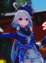 原神MMD：水神芙宁娜的《极乐净土》