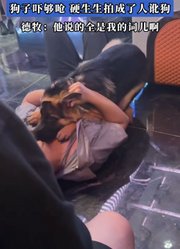要拍一段恶犬伤人的戏，狗子吓够呛，硬生生拍成了人讹狗