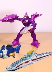 暴太郎战队紫鲨鱼人偶