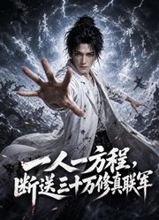 一人一方程，断送三十万修真联军