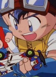 四驱兄弟08：不会过弯道怎么办？那就让冲锋战神飞吧！