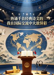 熟诵千首经典诗文的我在国际交流中大放异彩