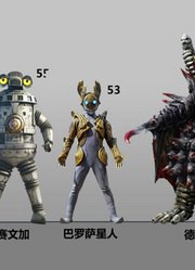 泽塔奥特曼，虽然是新时代的王者，但是他的身高也很矮啊