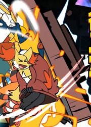 神奇宝贝：喷火龙等御三家的“障碍跑”，超酷炫