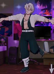 鬼灭之刃MMD：不死川兄弟的表演