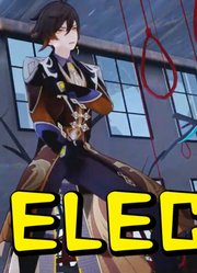 原神MMD：钟离和那维莱特《ELECT》