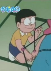 《哆啦A梦》人类活动人偶上真的厉害，小区里的小伙伴都在讨论
