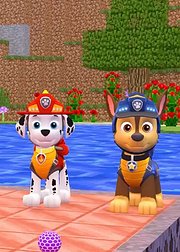 狗狗快乐向前冲