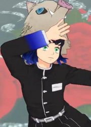 鬼灭之刃MMD：猪猪的《战歌》
