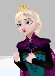 冰雪奇缘MMD：自制冰雪女王的《letitgo》，太经典了