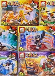 火影忍者巨像积木人偶8款疾风转