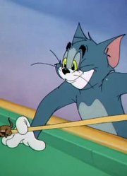 小祖宗这一周老看《猫和老鼠》撞球猫，游戏都不玩了