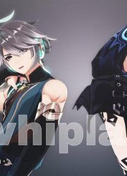 原神MMD：欧洛伦和艾尔海森的《whiplash》，太帅了