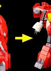 乐高精灵宝可梦猩红紫罗兰MOC