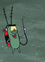 海绵宝宝：虫子们太固执了，不肯离开海绵宝宝，痞老板拿出杀虫剂