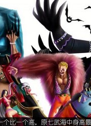 海贼王中一些有趣的身高问题，克比半年涨40公分，没准能有三米高