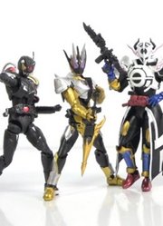 食玩SHODO-O假面骑士9OUTSIDER全6款可动人偶