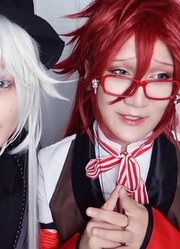 【BAOZIHANA】黑执事cosplay妆容教程～葬仪屋x格雷尔妆容详解～