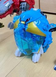 骑士龙战队DX第六集冰龙蛋合体