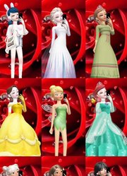 艾莎、玛丽娜等9对动漫CP，你最喜欢哪对？