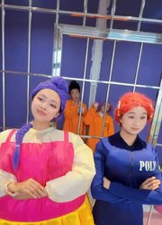 鲁米和米拉的玩偶游戏！#kpop