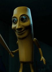 外国山海经MMD：木棍人等地铁遇到了哈吉伍吉